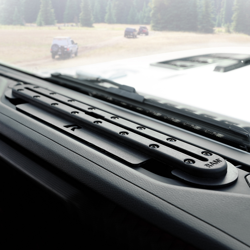 RAM-DT-204-TRACK-A12U Tough-Track für '18-21 Jeep Wrangler JL / Gladiator 3