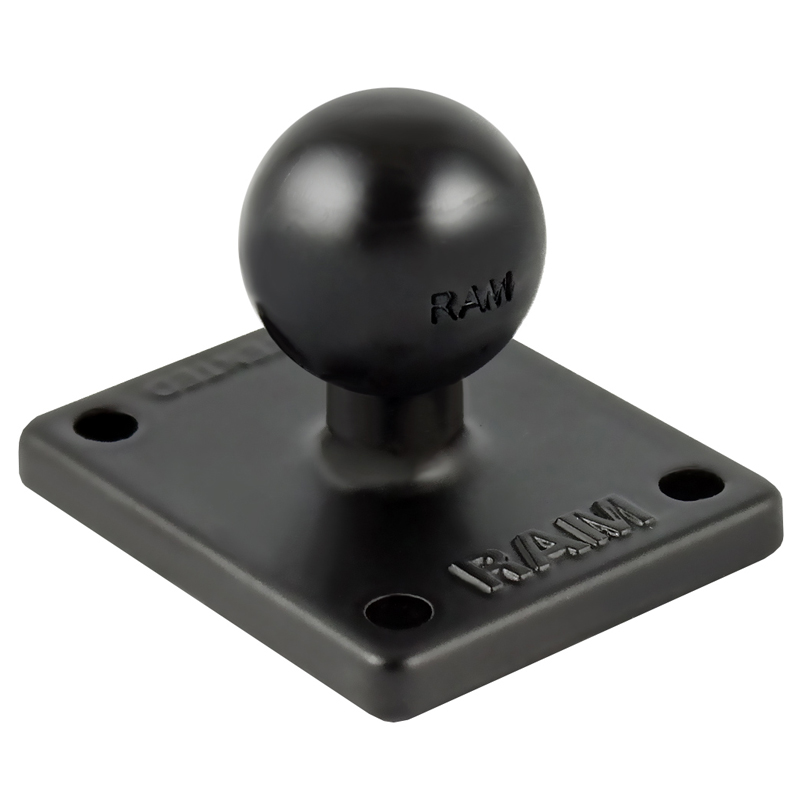 RAM-B-347U Square Base mit AMPS Lochmuster und B-Kugel 0