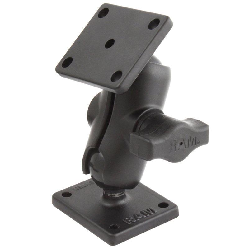 RAM-B-141U-A Double Ball Mount mit Square Base (kurz) 1