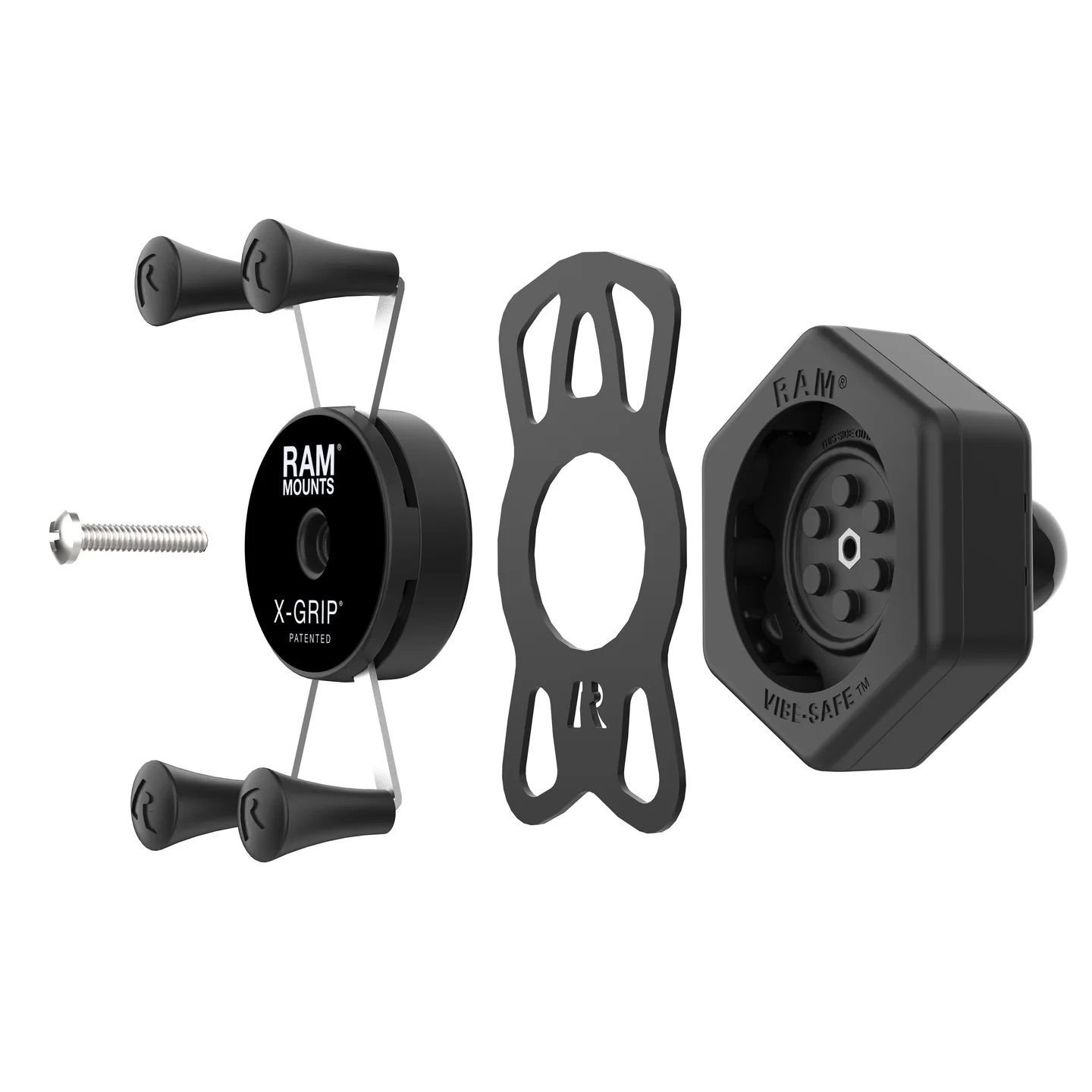 RAM-HOL-UN7B-462 RAM®small X-Grip Handyhalter - Vibe-Safe™, Diamand-Base B-Kugel 3