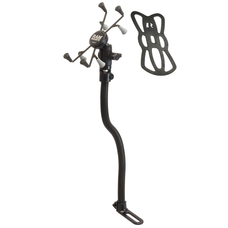 RAM-B-316-1-UN8B X-Grip Sitzschienenhalterung für 7-8 Zoll Tablets - POD I Flexarm 1