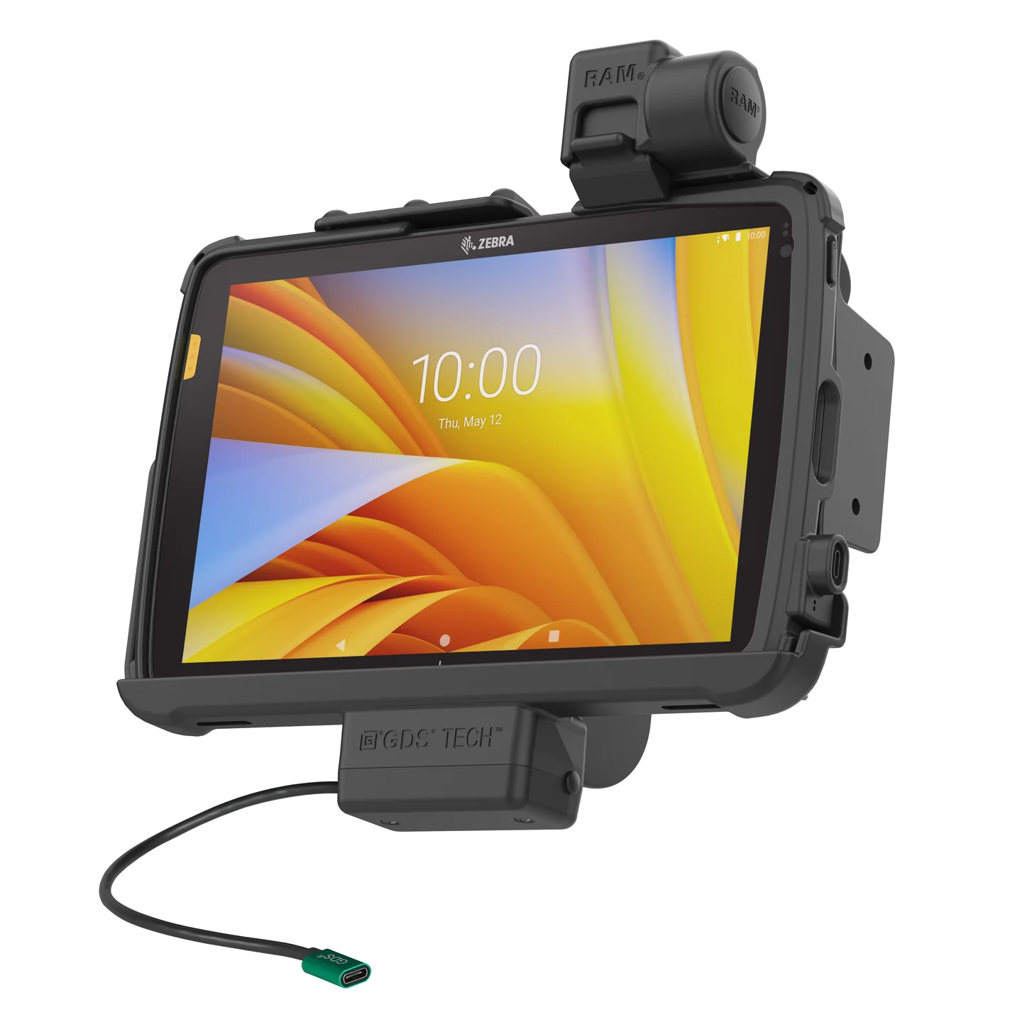 RAM-GDS-DOCKNLL-ZE21PU GDS Ladedock für Zebra ET4x 10" Tablets mit IntelliSkin (Schnappverschluss) 1