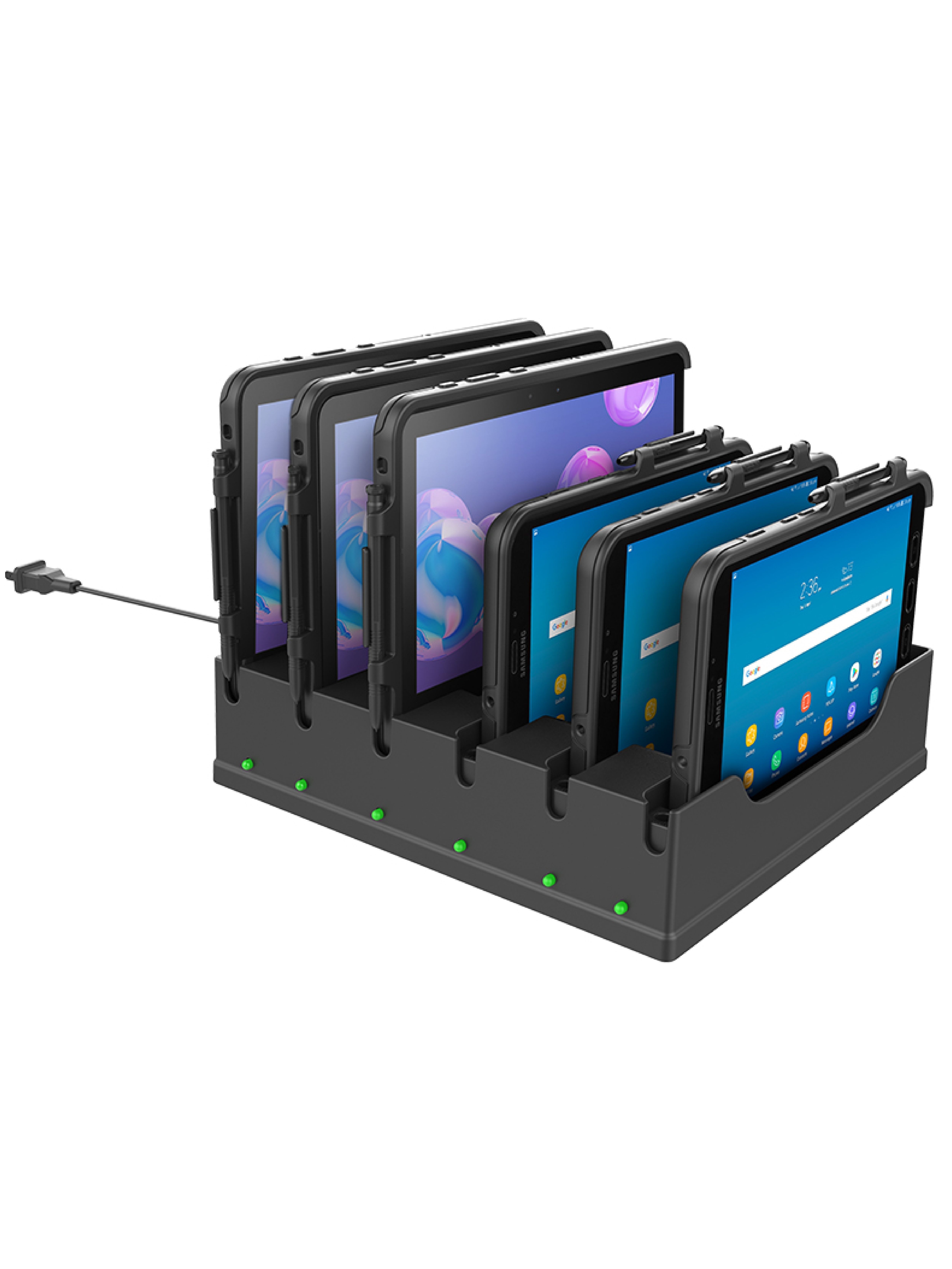 RAM-DOCK-6G8P-OT1U Samsung Tab Active 3/2 & Tab Active Pro 6er Ladestation / OtterBox uniVERSE 1 RAM-DOCK-6G8P-OT1U Samsung Tab Active 3/2 & Tab Active Pro 6er Ladestation / OtterBox uniVERSE 1