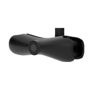 Ein RAM Mount Socket Arm vor weißem Hintergrund
