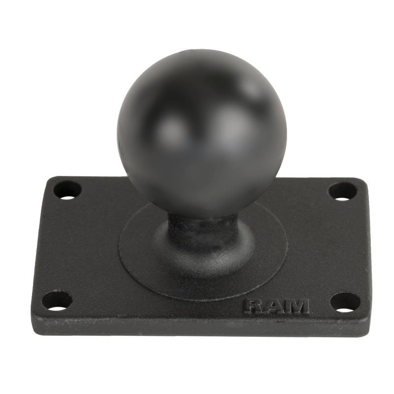 RAM-202U-23 Rectangular Base mit 1,5" x 2.5" Vierlochmuster und C-Kugel 1