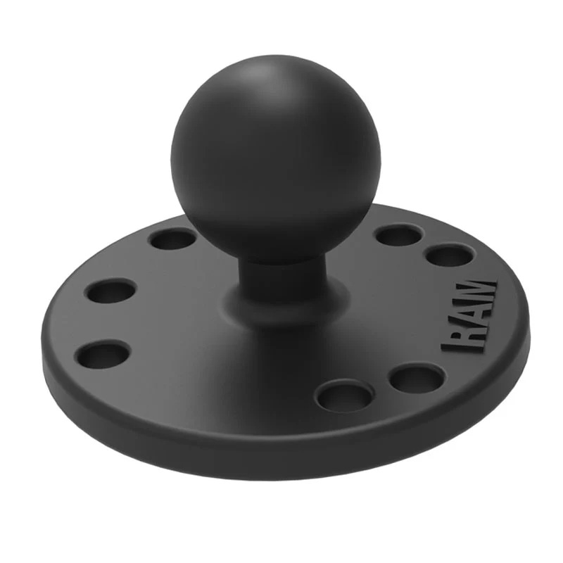 RAM-B-189B-202U Ram Mount Twist-Lock Zweifach-Saugnapfbasis mit Round Base & B-Kugel 4