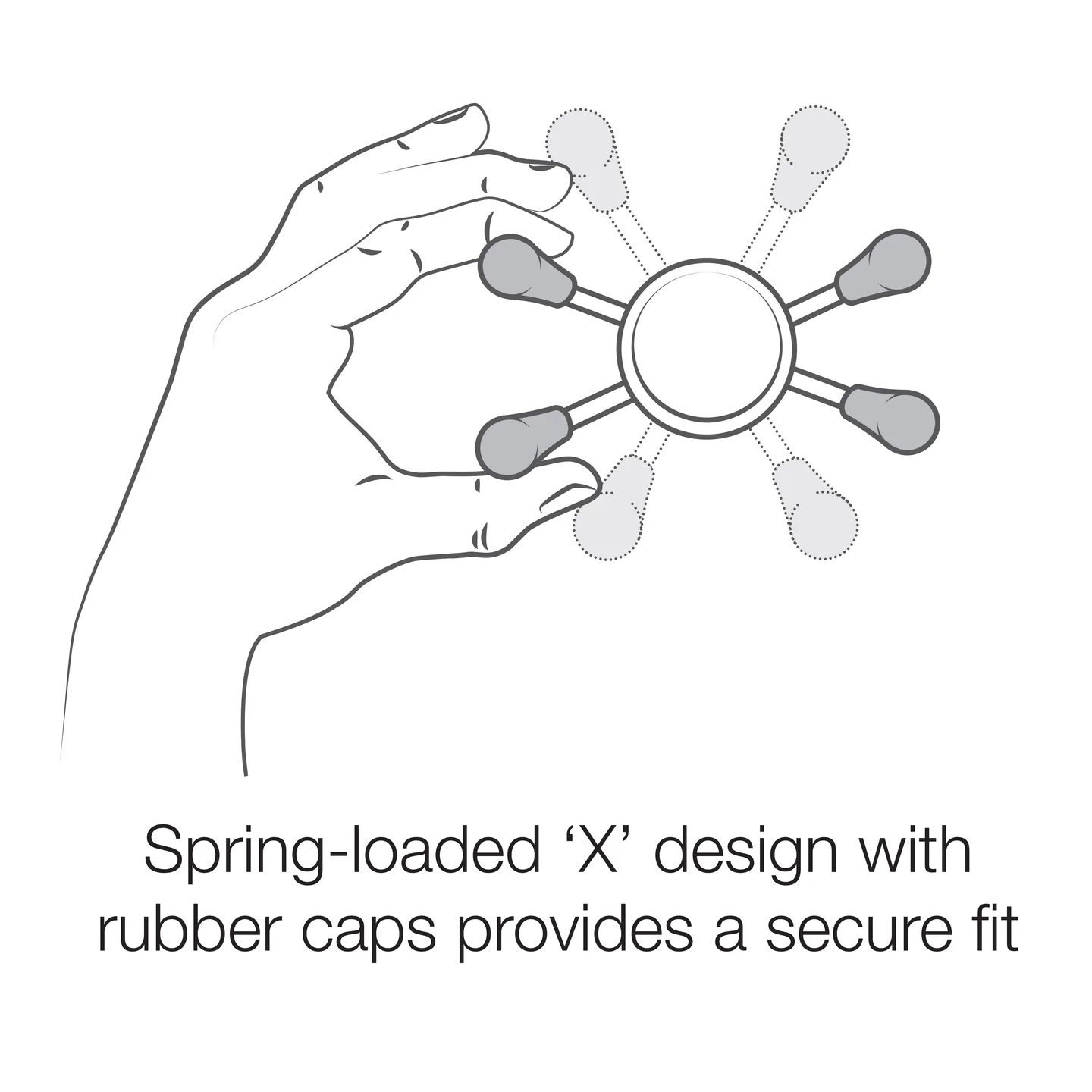 RAM-HOL-UN7-462-400 Small X-Grip® Handyhalterung mit Vibe-Safe™ & Small Tough-Claw™ 6 RAM-HOL-UN7-462-400 Small X-Grip® Handyhalterung mit Vibe-Safe™ & Small Tough-Claw™ 6