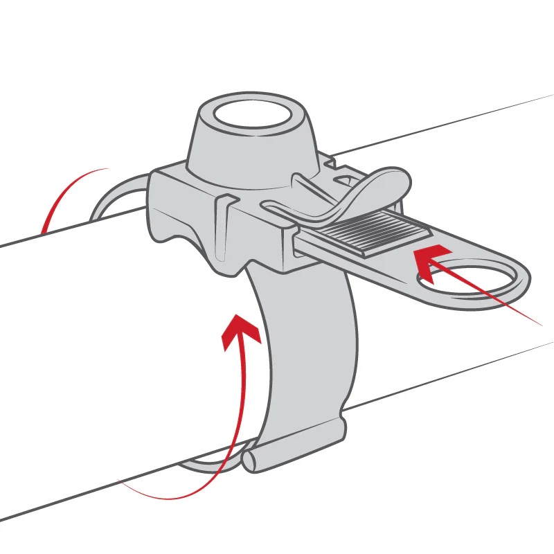 RAP-SB-187RU EZ-Strap Lenkerhalterung mit Snap-Link Doppelkugel-Adapter 3
