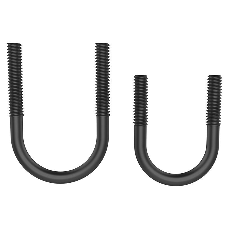 RAP-TRACK-B18U Tough-Track Rohrbasis-Schiene 45,72cm mit U-Bolt 5