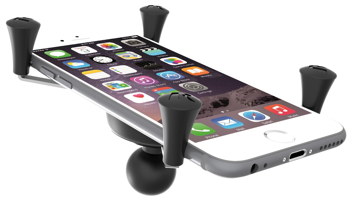 RAM-HOL-UN10BU X-Grip Universalhalteklammer mit B-Kugel für große Smartphones 4