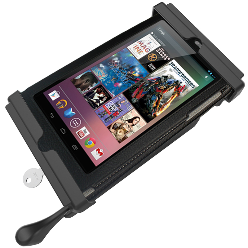 RAM-HOL-TABL16U Tab-Lock Halteschale (abschließbar) für das Google Nexus 7 mit Schutzgehäuse 2