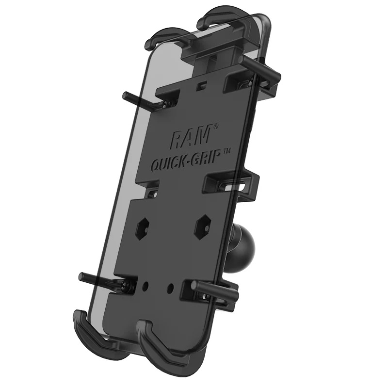 RAM-HOL-PD4-238AU Ram Mount Quick-Grip Halterung für große Smartphones mit Diamond Base + B-Kugel 1