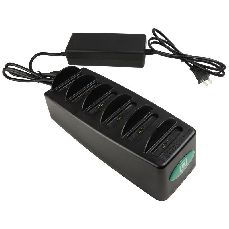 RAM-GDS-DOCK-6G1PD-NGU GDS 6-Port Tischladestation für 6 Geräte in IntelliSkin Next Gen 0