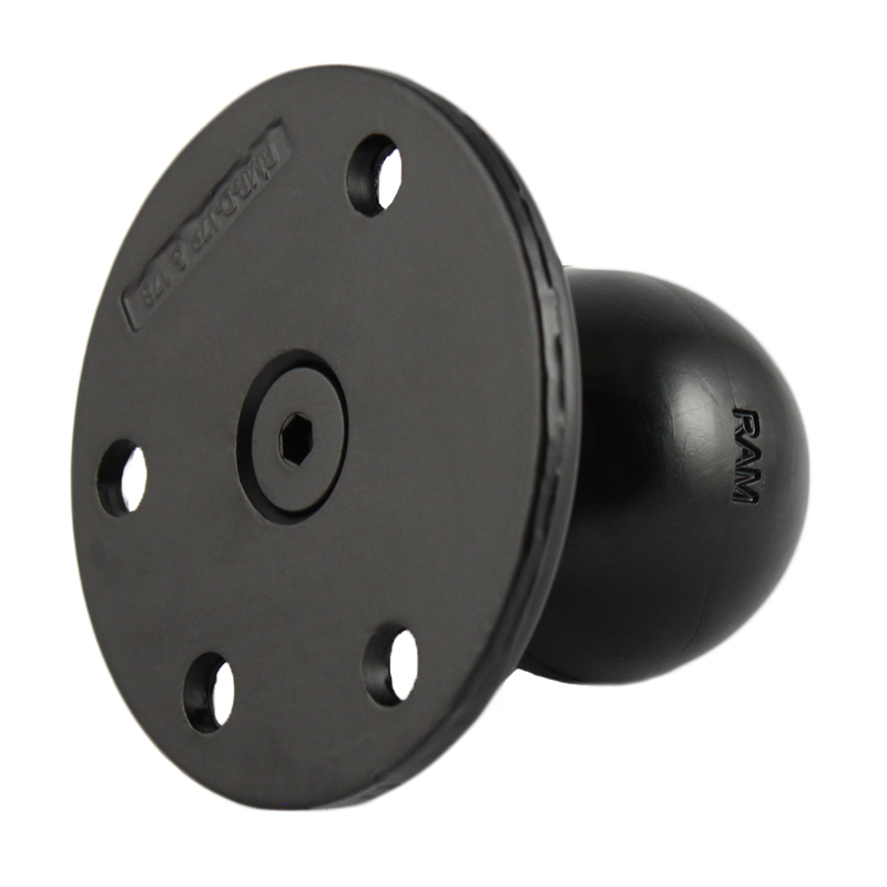 RAM-D-202U-IN1 Große Round Base 3.68 Zoll mit stahlbewehrter D-Kugel 1