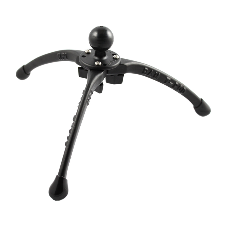 RAM-205U Tripod Stativ mit drei Standfüßen und RAM Round Base 1