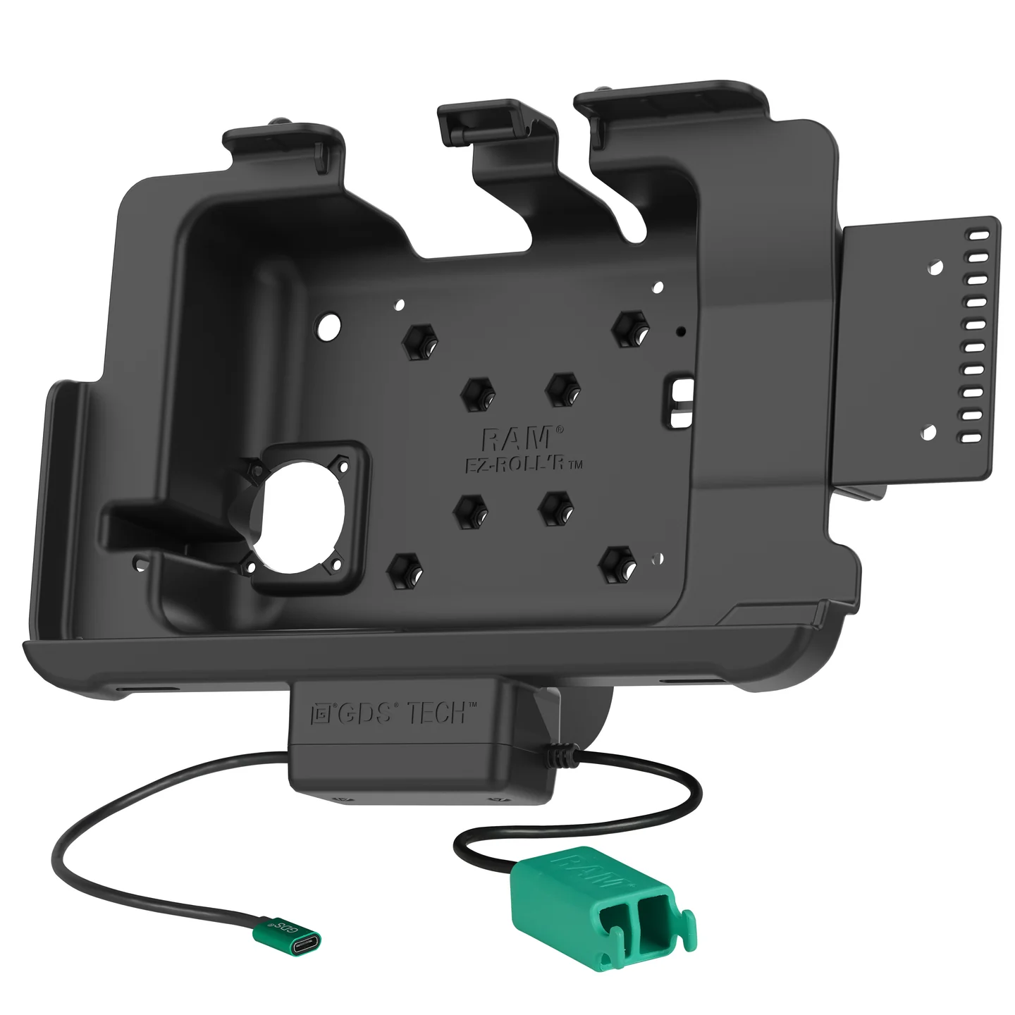 RAM-GDS-DOCK-ZE21PD2U GDS Ladedock EZ-Roll'r für Zebra ET4x 10" Tablets in IntelliSkin (2x Peripherie) 2