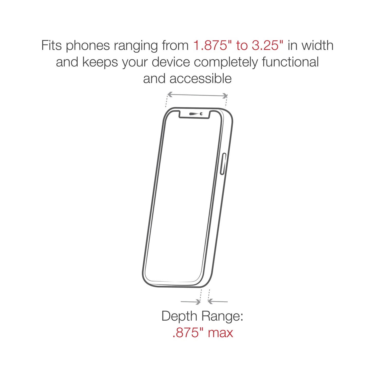 RAM-HOL-UN7U X-Grip Universalhalterung klein für Smartphones mit Snap-Link Adapter 6