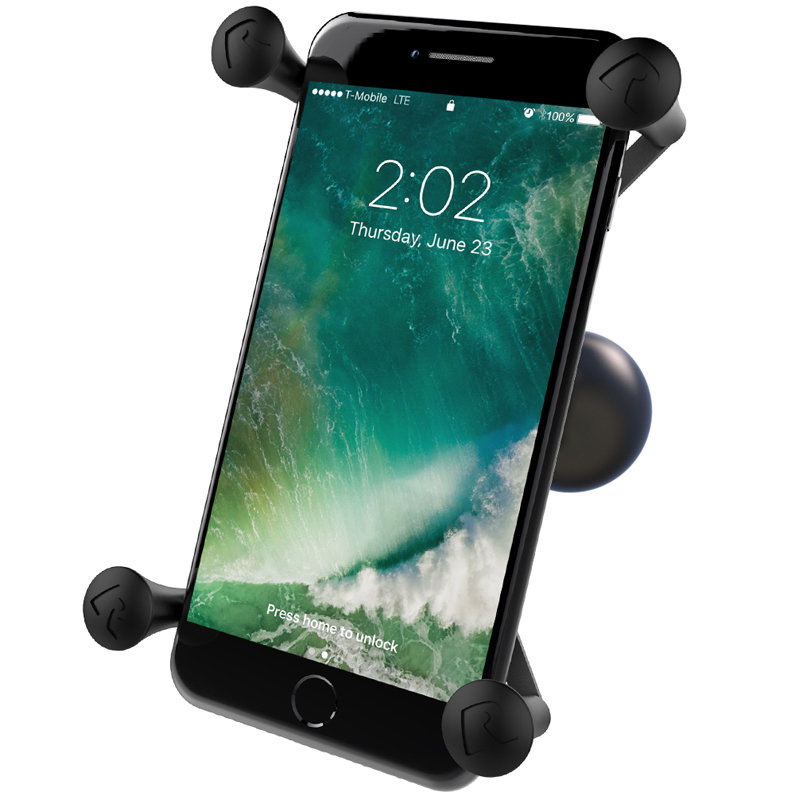 RAM-HOL-UN10BCU X-Grip Universalhalteklammer für große Smartphones mit C-Kugel 0