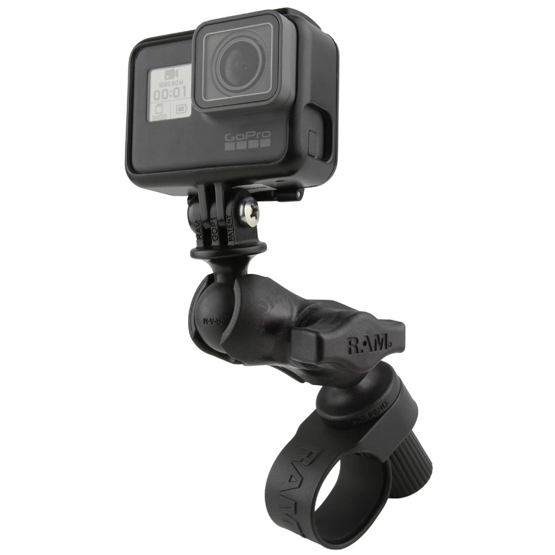 RAP-B-460-A-GOP1U Action-Kamera Halterung mit Tough-Strap Lenkerbasis 1
