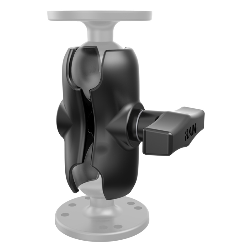 RAM-201U-B Socket-Arm kurz aus Aluminium 2