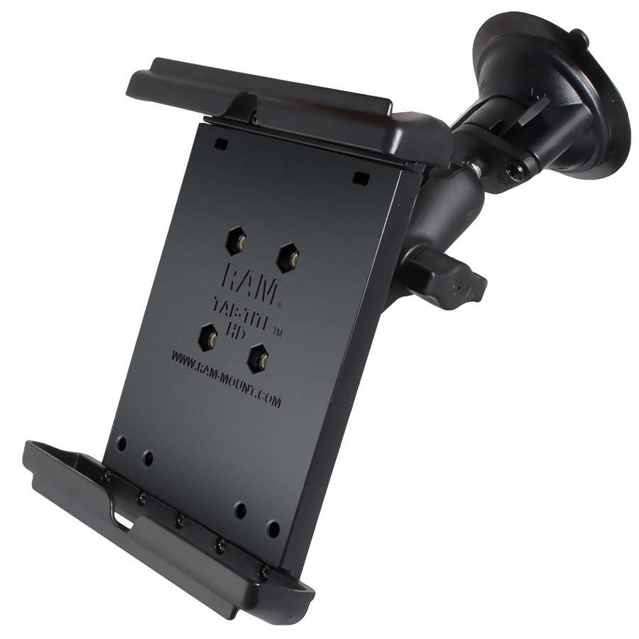 RAM-B-166-TAB12U Tab-Tite Halterung 8" Tablets mit Twist-Lock Saugnapfbasis - Apple iPad mini 1-4 1