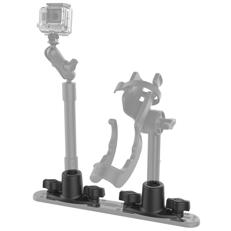 RAP-421 Dual T-Bolt Schienenbasis für Spline Posts 4