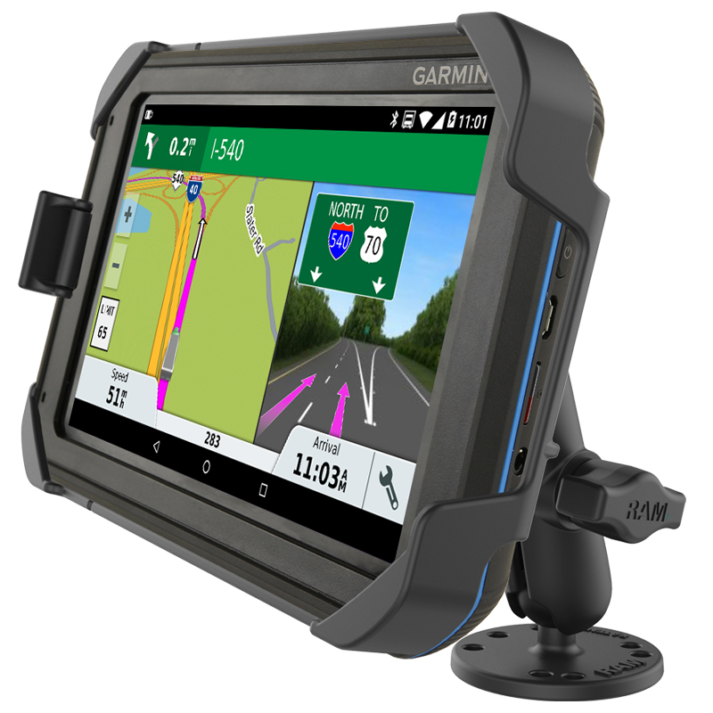 RAM-B-138-GA75LU EZ-Roll'r Schraubhalterung für das Garmin Fleet 770, 780 & 790 1