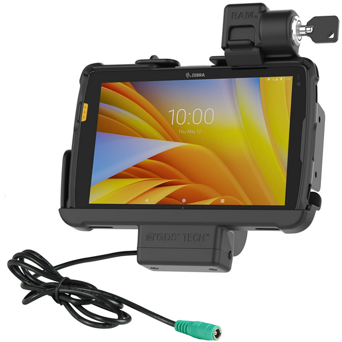 RAM-HOL-ZE20PKLU RAM Tough-Dock für Zebra ET4x 8" Tablets (Laden & Abschließbar) 1