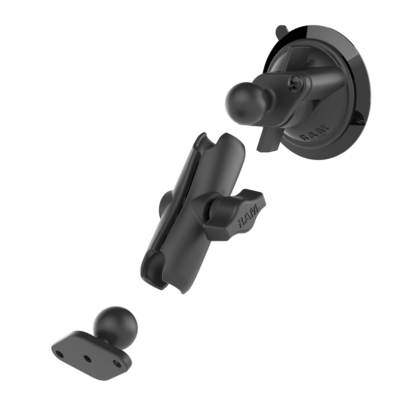 RAM-B-166U Twist-Lock Saugnapfhalterset mit Diamond Base 2