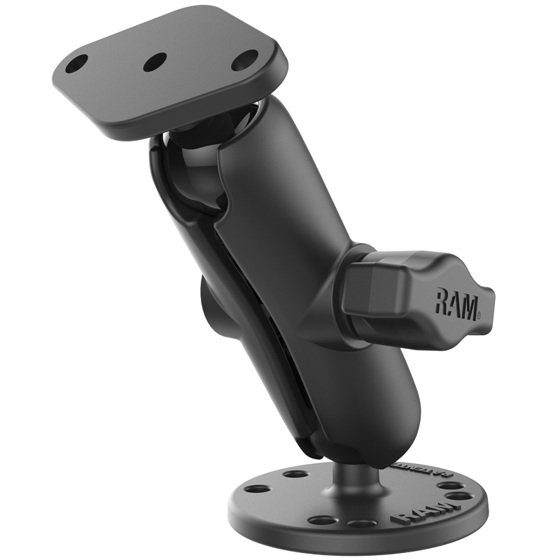 RAM-B-138U Ram Mount B-Arm aus Aluminium mit Diamond Base und Round Base 1