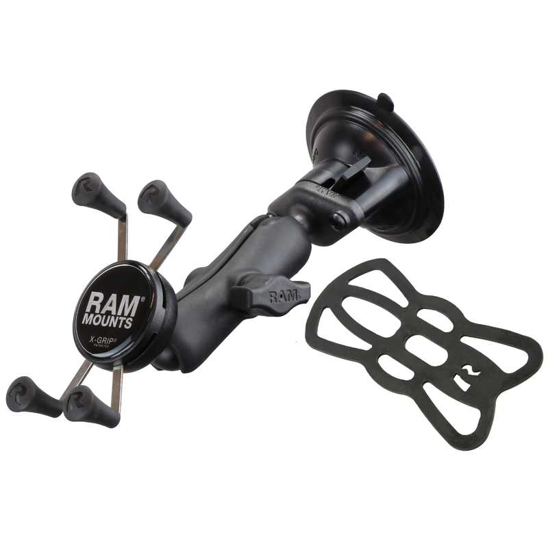 RAP-B-166-UN7U X-Grip Halterung für Smartphones mit Twist-Lock Saugnapfbasis 2