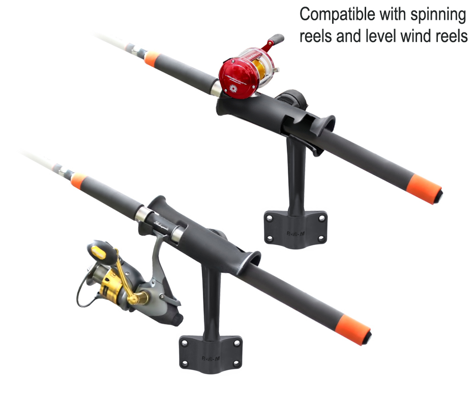 RAP-390-BU Tube Jr. Angelrutenhalter mit vertikaler Bulkhead-Basis 2