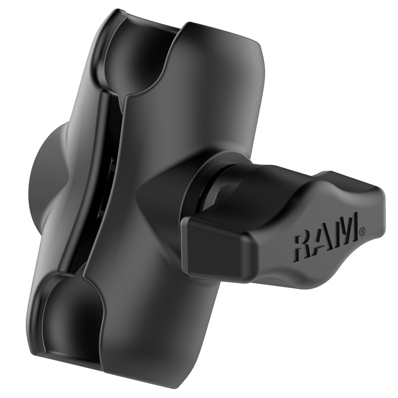 EC-HOL-PD4U-A-379-M616U Motorradhalterung mit Schraubkopfadapter M6 und XL Quick-Grip Universalhalter 7