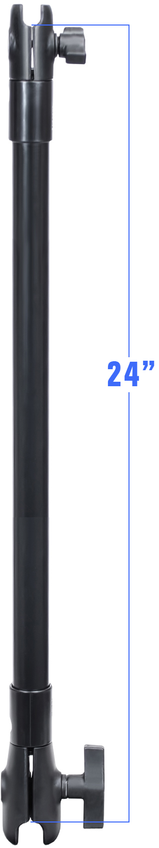 RAP-CB-201-24U Verlängerungsarm 24" mit B- und C-System Socket Arm 1