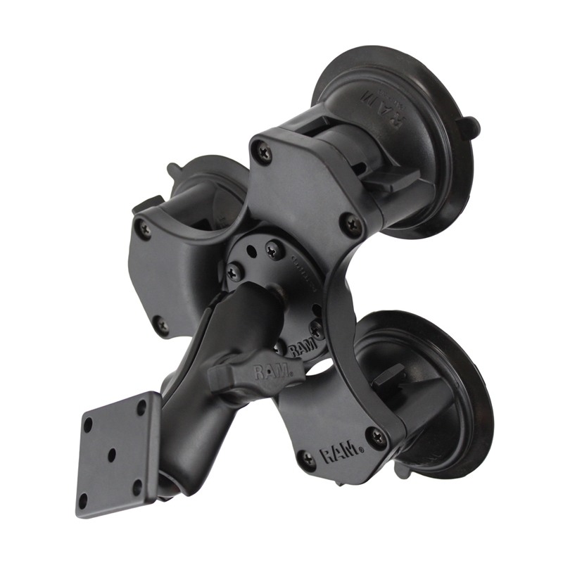 RAM-B-139U-224 Dreifache Saugnapfbasis mit Square Base (AMPS) 1