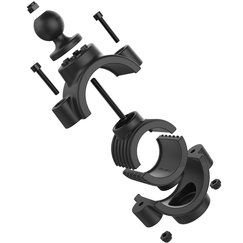 RAM-B-351-415-15-2U Torque Doppelschelle für 1 ½" - 2" Rohre 2
