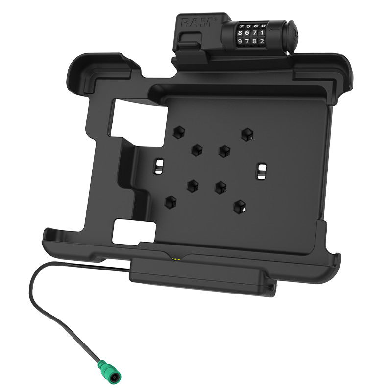 RAM-HOL-ZE15PCLU Ram Mount GDS-Ladedock für Zebra XSLATE L10 mit Zahlenschloss zur Verriegelung 2