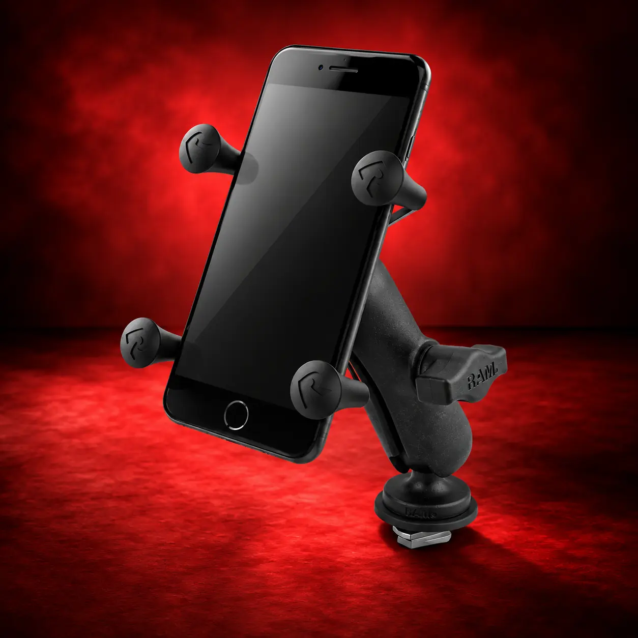 ram-schienenhalterung-x-grip-banner-mobile-1x1-dunkelrot-weboptimiert