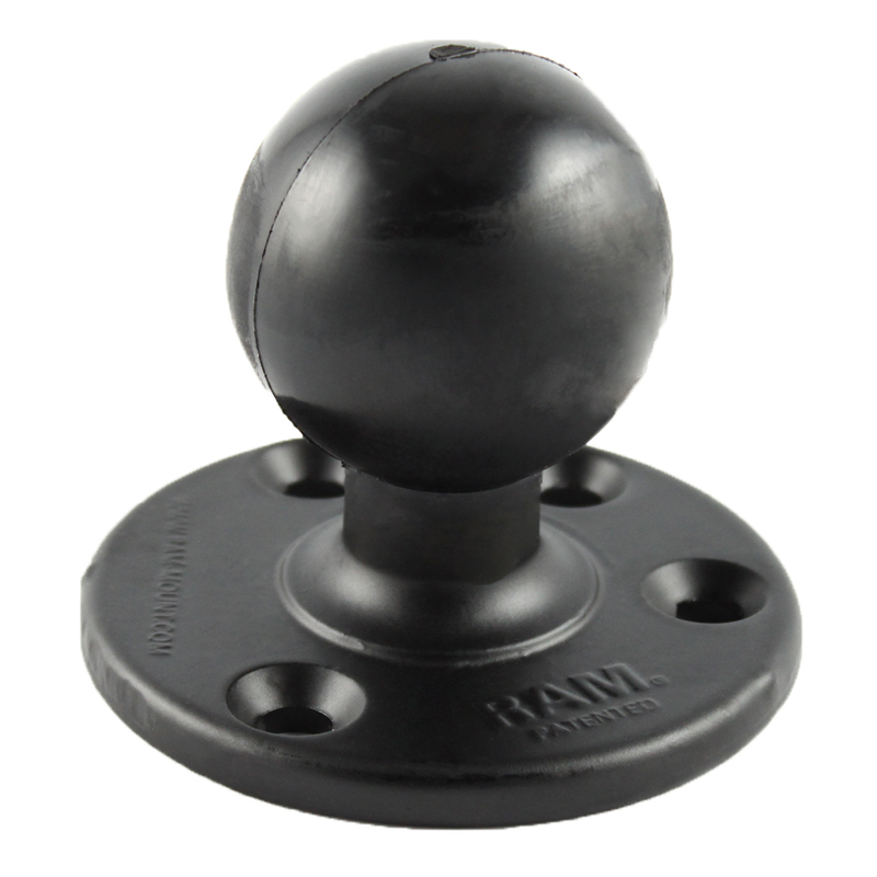 RAM-D-202U Ram Mount Round Base groß mit D-Kugel 1