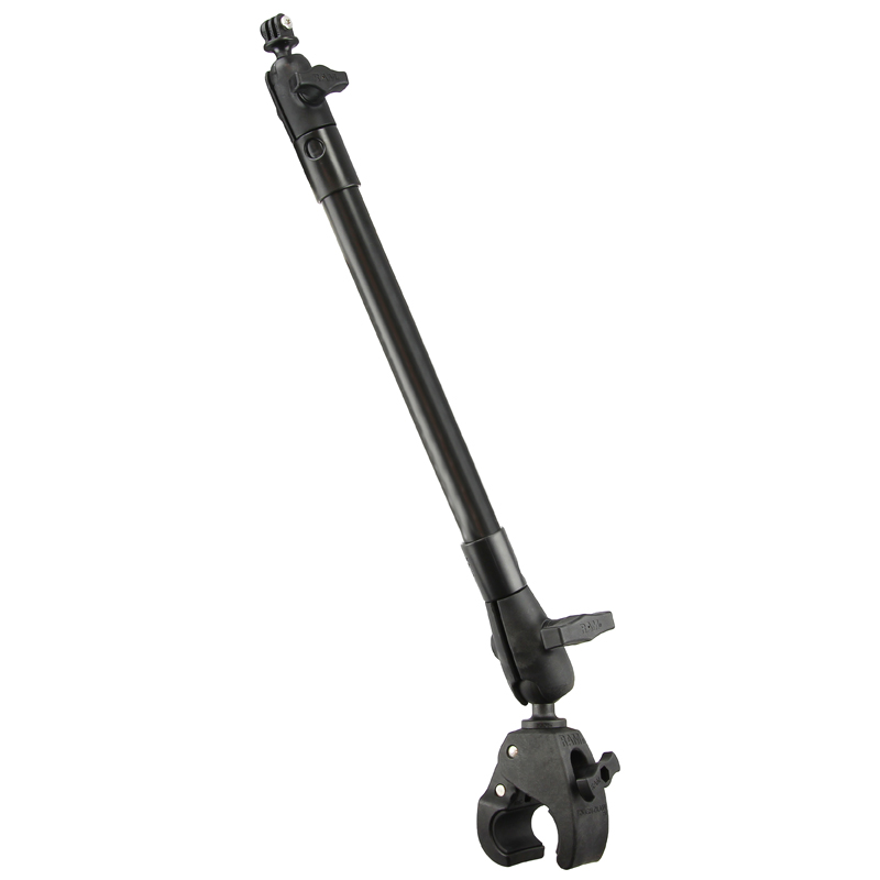 RAP-404-PP12-GOP1U Tough-Pole 22" Halterung mit Tough-Claw (mittel), GoPro Adapter 1