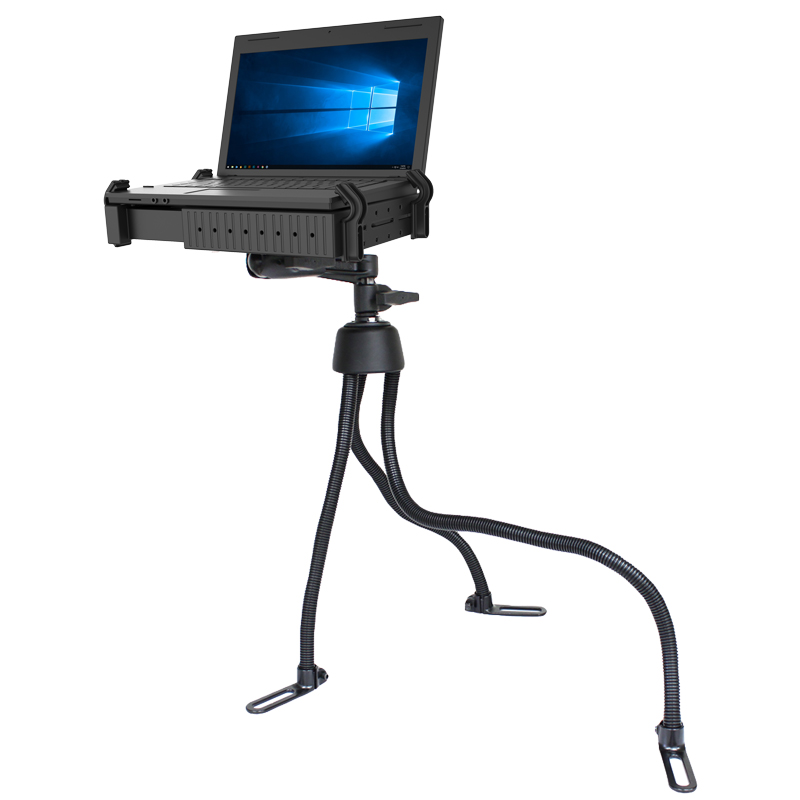 RAM-316-3SW1U Tough-Tray Halterung für Laptops mit POD III 3-Arm-Basis und Schwenkarm 1