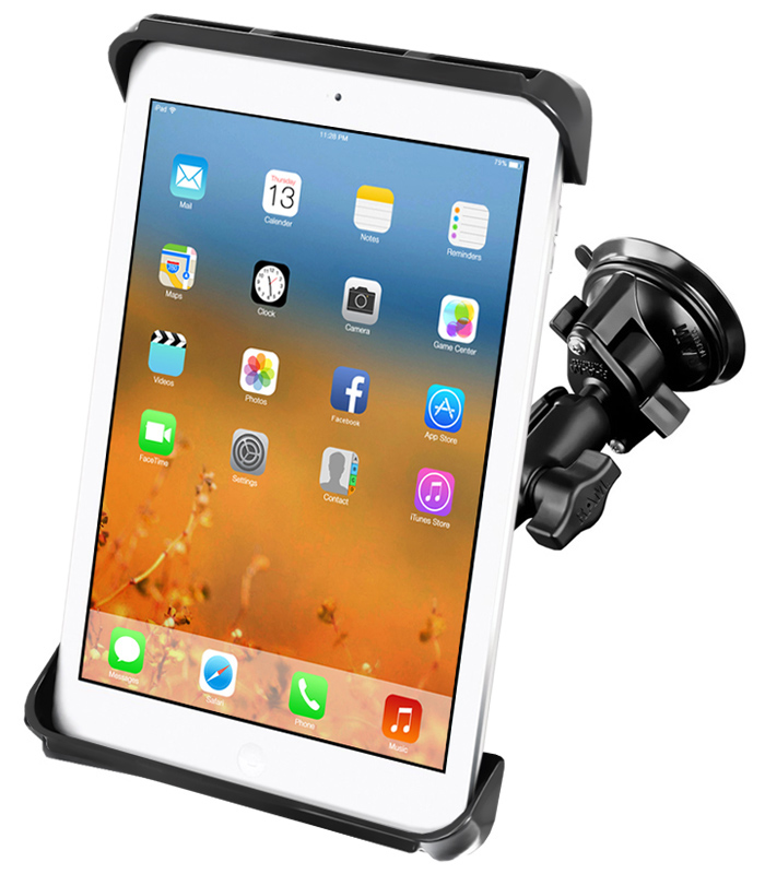 RAM-B-166-TAB6U Tab-Tite Halterung 9" Tablets mit Twist-Lock Saugnapfbasis/Apple iPad 9.7 1