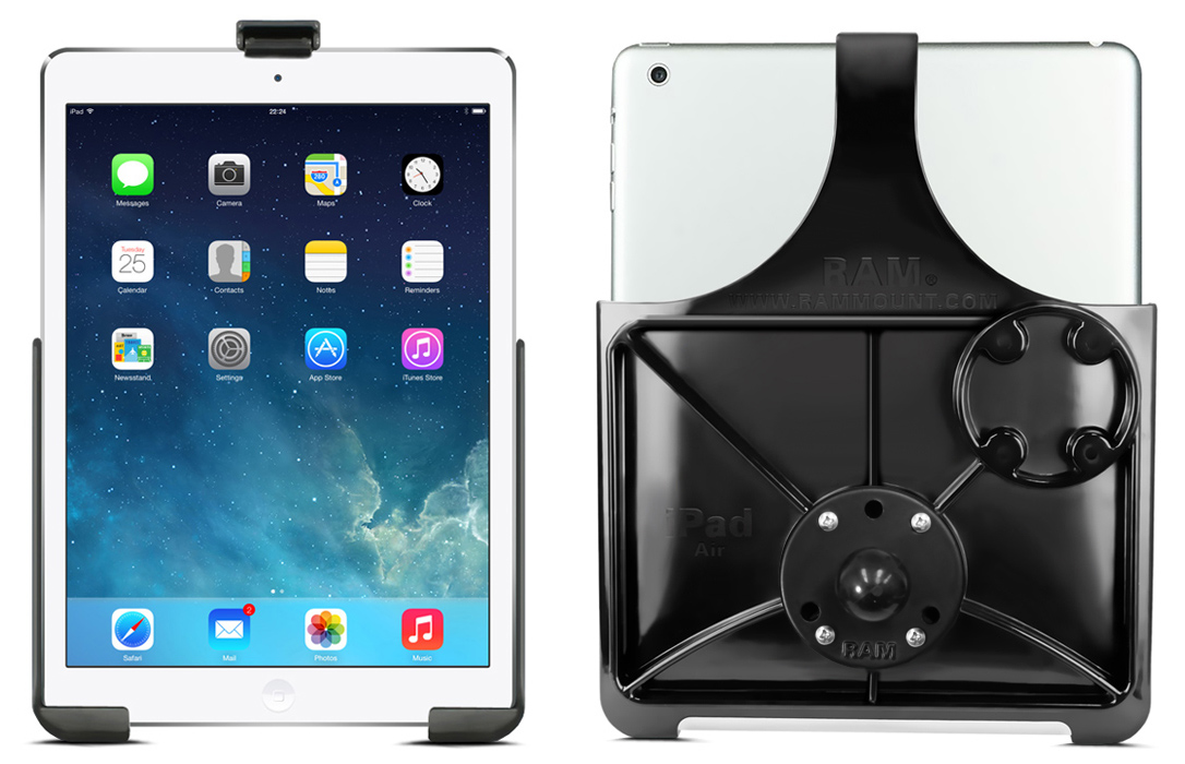 RAM-B-202-AP17U EZ-Roll'r Halteschale für das Apple iPad Air 1-2 und Pro 9.7 mit B-Kugel 1