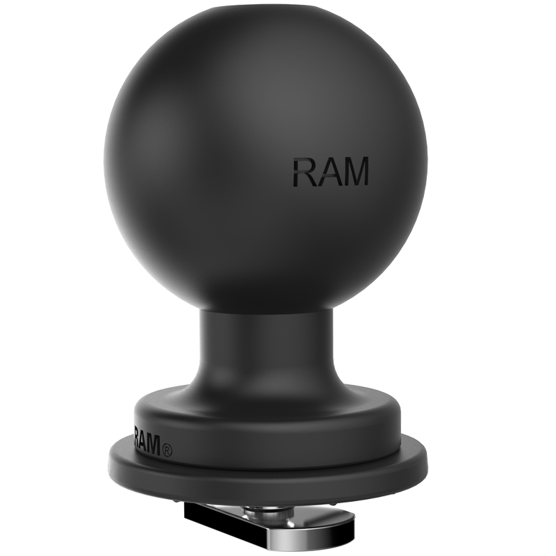 RAP-354U-TRA1 Ram Mount Track Ball C-Kugel Adapter mit T-Bolt-Befestigung für Schienensysteme 2