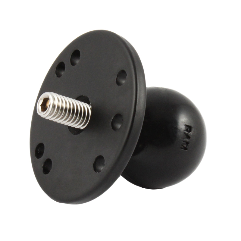 RAM-202CU Round Base mit 3/8"-16 Gewindestift 1