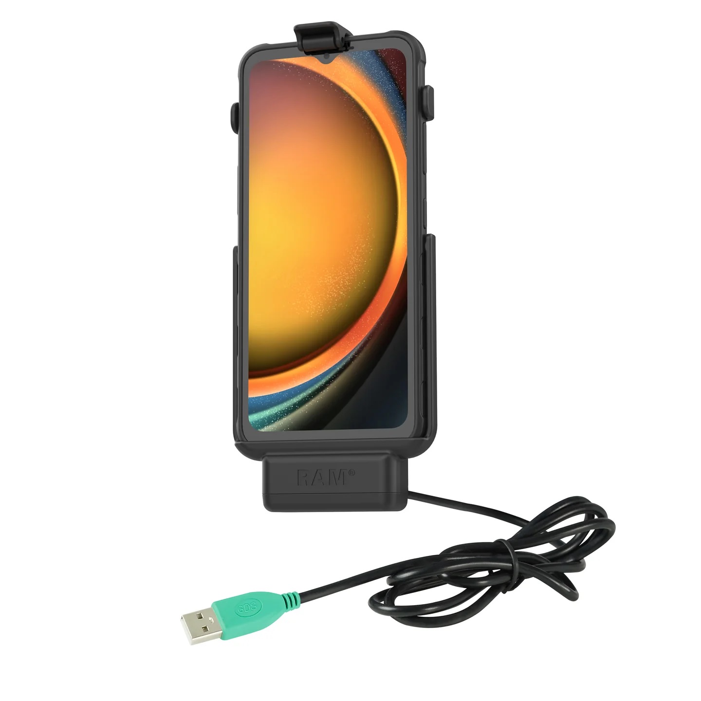 RAM-HOL-SAM94PU RAM EZ-Roll'r Ladedock für Samsung Galaxy XCover7 ohne Hülle 1