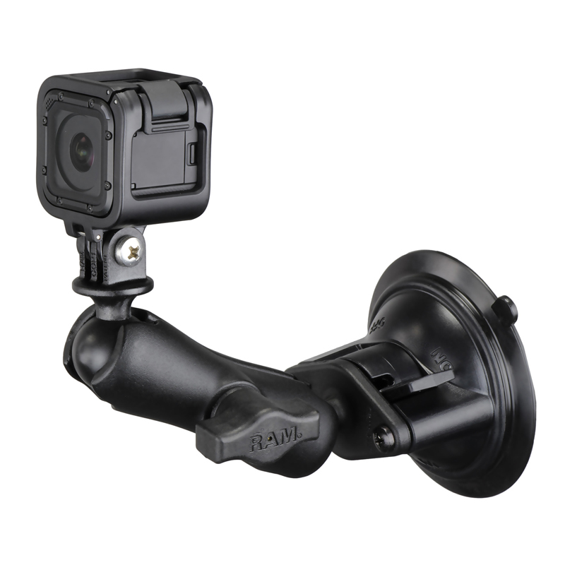 RAM-B-166-GOP1U Twist-Lock Kamerahalterung mit GoPro Hero Adapter 2