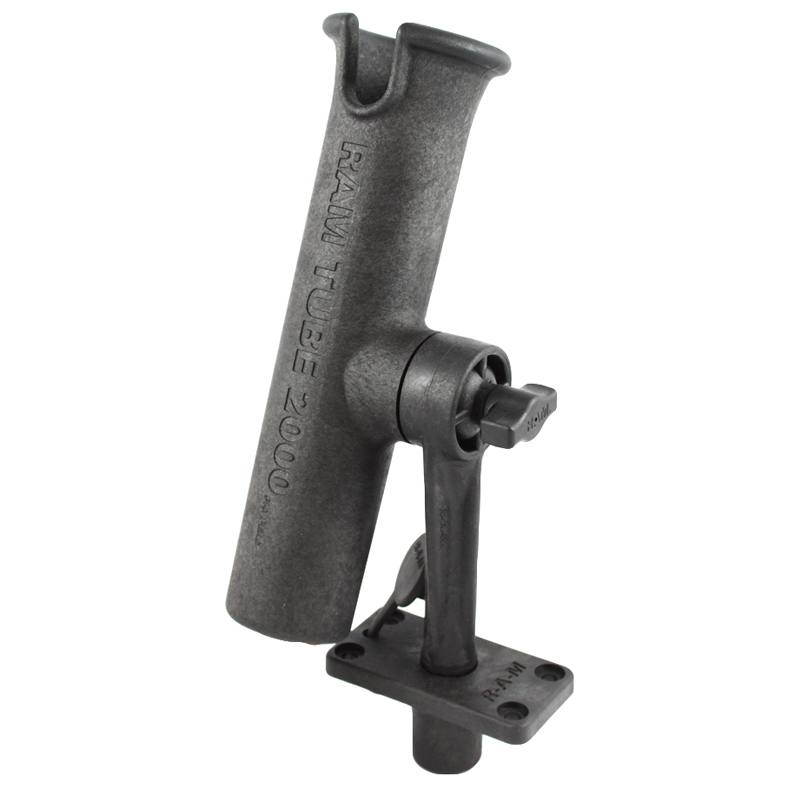 RAM-301-FU Tube 2000 Angelrutenhalter mit Flush Basis 1