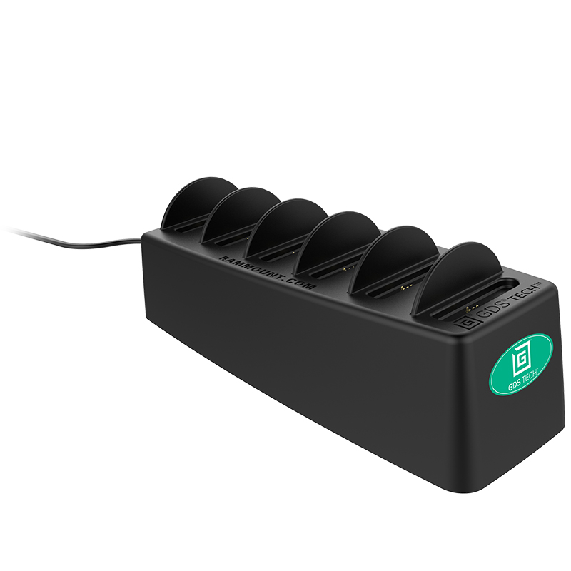 RAM-GDS-DOCK-6G1P-NGU GDS 6-fach Tisch-Ladestation für IntelliSkin Next Gen 1
