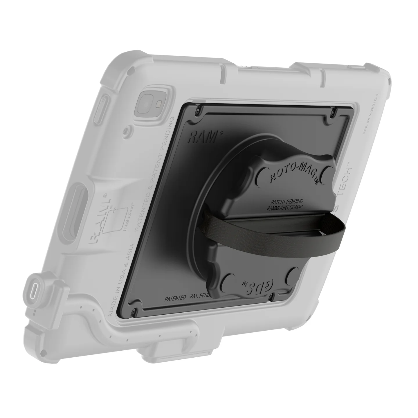 RAM-GDS-ROTO2-ZE21U GDS Roto-Mag 3-in-1 Griffzubehör für Zebra ET4x 10" Tablet 1
